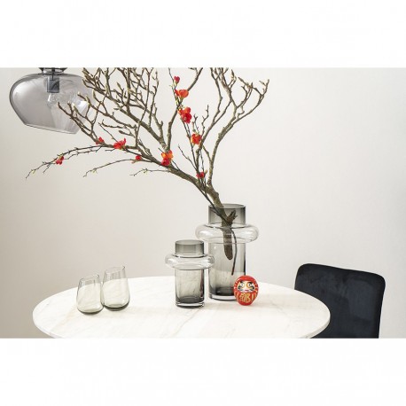 Ваза vayr, 30 см, серая