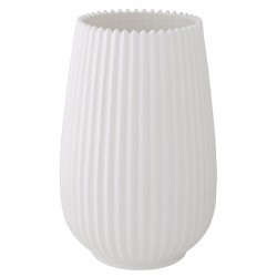 Ваза белого цвета из коллекции edge, 20 см