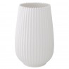 Ваза белого цвета из коллекции edge, 20 см