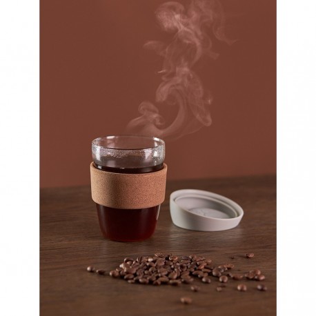 Кружка cozy cup, 350 мл, светло-серая