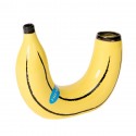 Ваза для цветов banana, 19 см, желтая