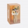 Ваза для цветов body, white, 18,8 см