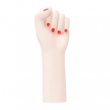 Ваза для цветов girl power, white, 26 см