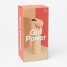 Ваза для цветов girl power, white, 26 см