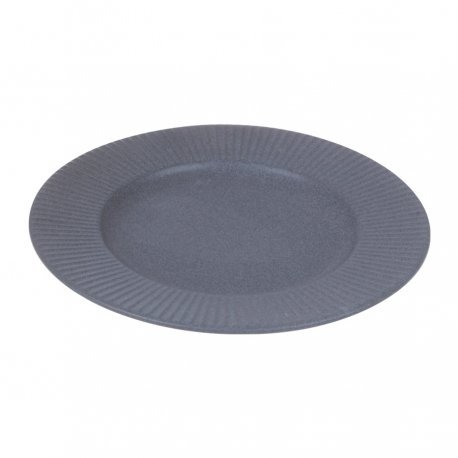 Набор тарелок soft ripples, D21 см, серые, 2 шт