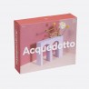 Ваза для цветов двойная acquedotto, 22 см, лиловая