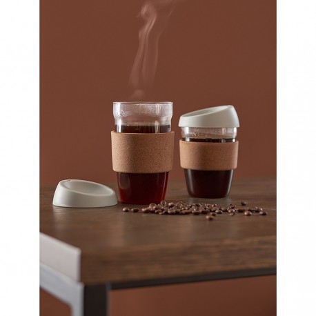 Кружка cozy cup, 450 мл, светло-серая