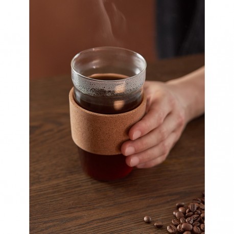 Кружка cozy cup, 450 мл, светло-серая
