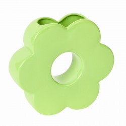 Ваза для цветов daisy, 20 см, зеленая