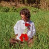 Ваза для цветов daisy, 20 см, красная