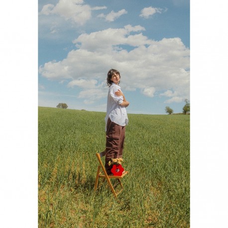 Ваза для цветов daisy, 20 см, красная