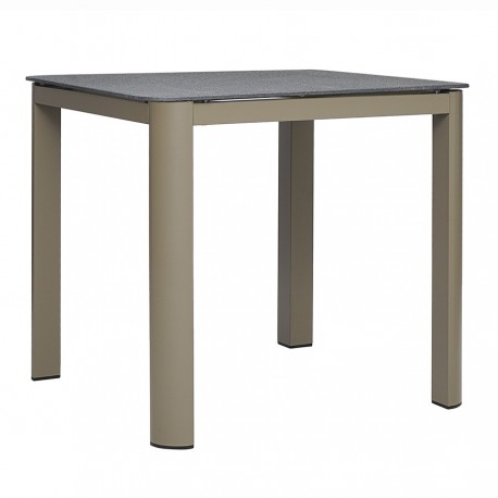 Стол обеденный leif, 80х80 см, серо-бежевый