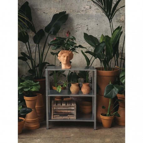 Ваза для цветов apollo, 23,4 см, терракотовая