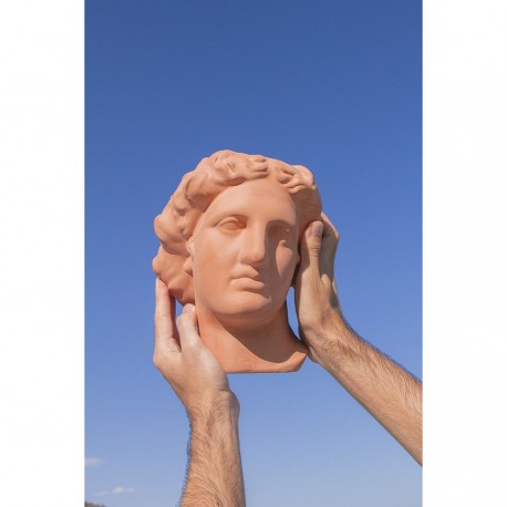 Ваза для цветов apollo, 23,4 см, терракотовая