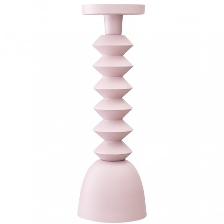 Подсвечник vivlend, 36 см, розовый
