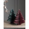 Декор новогодний honeycomb tree бордового цвета из коллекции new year essential, 18 см