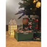 Домик из фарфора с подсветкой aalborg из коллекции new year essential, 21,6 см