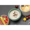 Ланч-бокс meals, 800 мл, светло-серый/зеленый