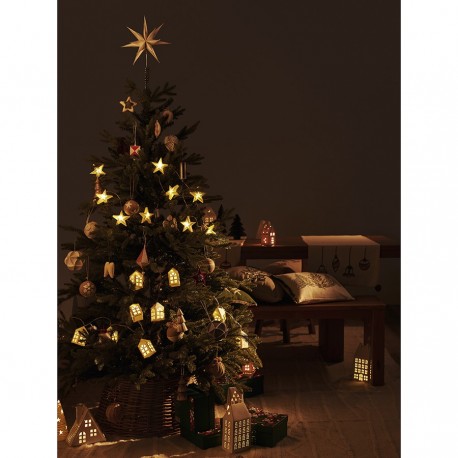 Набор елочных украшений из бумаги honeycomb festive из коллекции new year essential, 3 шт.