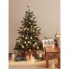 Набор елочных шаров zero waste из джута из коллекции new year essential, 4 шт.