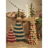 Декор новогодний classics из джута и гофрированного картона из коллекции new year essential, 41,5 см