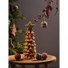 Декор новогодний classics из джута и гофрированного картона из коллекции new year essential, 41,5 см