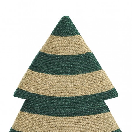 Декор новогодний trendy stripes из джута и гофрированного картона из коллекции new year essential, 39 см