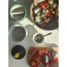 Ланч-бокс meals, 800 мл, светло-серый/зеленый