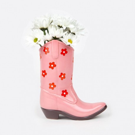 Ваза для цветов rodeo, 22,5 см, розовая