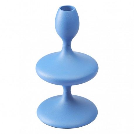 Подсвечник vivlend, 20 см, синий