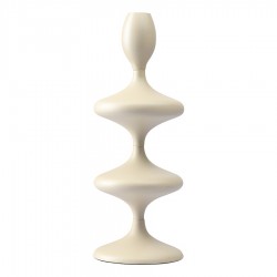 Подсвечник vivlend, 29 см, бежевый