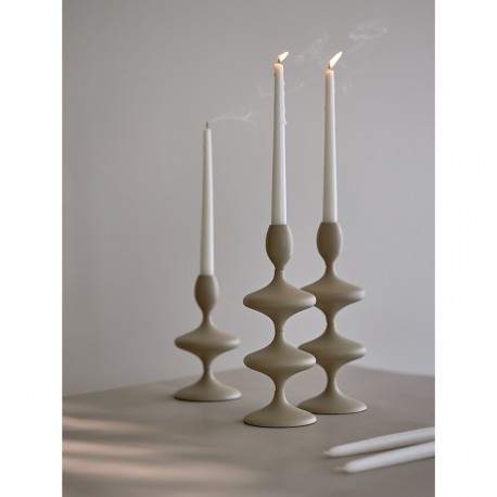 Подсвечник vivlend, 29 см, бежевый