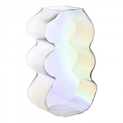 Ваза wavy, 25 см, перламутр