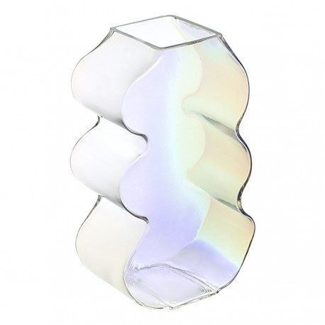 Ваза wavy, 25 см, перламутр