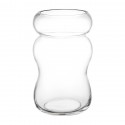 Ваза swell, 22 см, прозрачная