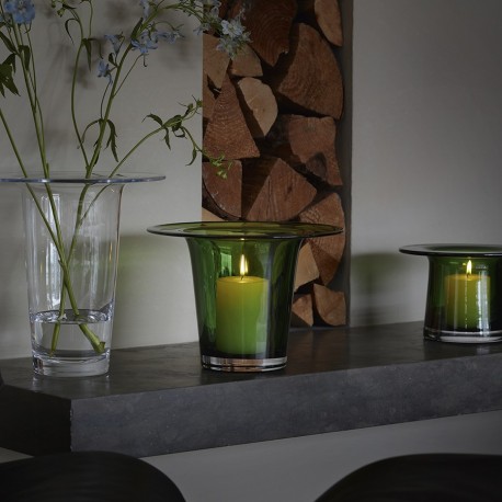 Ваза victoria, 26 см, прозрачная