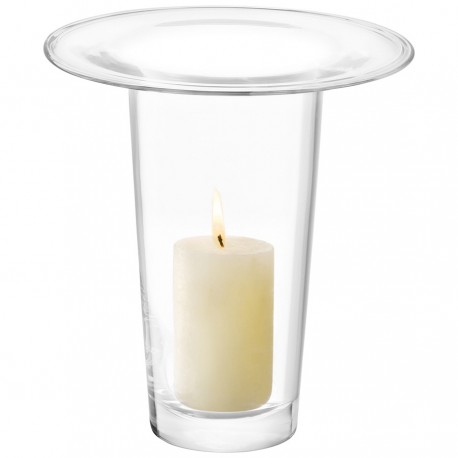 Ваза victoria, 26 см, прозрачная