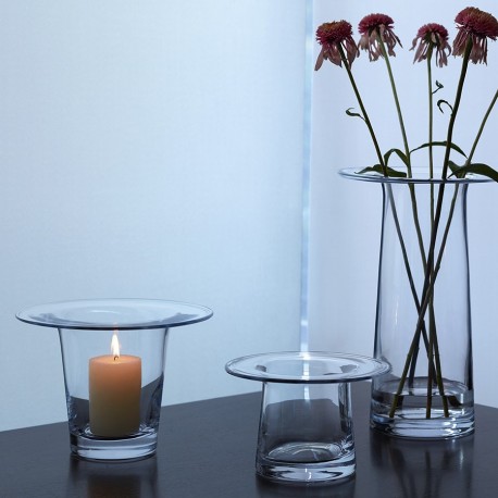 Ваза victoria, 36 см, прозрачная