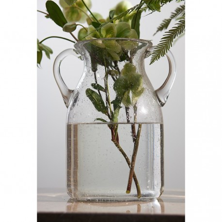 Ваза для цветов flowi, 25 см, прозрачная