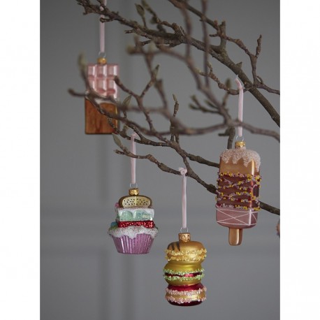 Набор ёлочных украшений glimmer selection из коллекции new year essential, 5 шт.