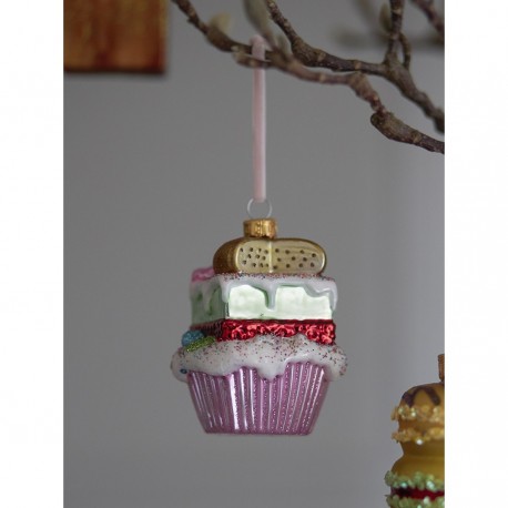 Набор ёлочных украшений glimmer selection из коллекции new year essential, 5 шт.