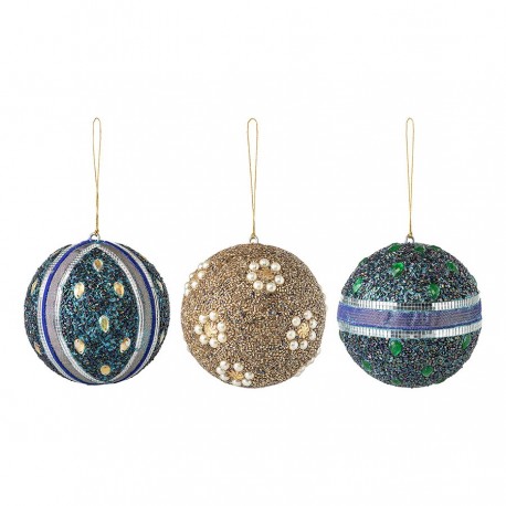 Набор ёлочных украшений vivid moments коллекции new year essential, 3 шт.