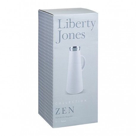 Термокувшин zen, 1 л, белый