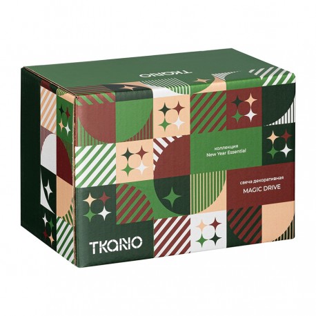 Свеча декоративная magic drive из коллекции new year essential, 10,5 см