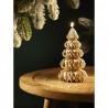 Свеча декоративная origami золотого цвета из коллекции new year essential, 19 см
