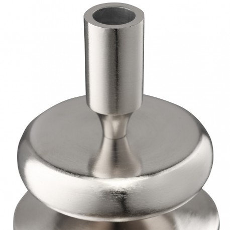 Подсвечник stone, 13 см, серебристый