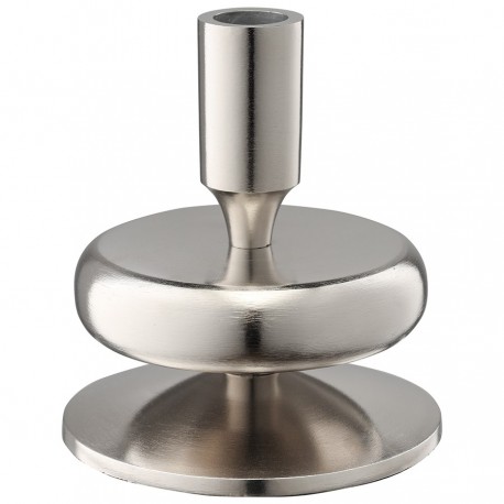 Подсвечник stone, 13 см, серебристый