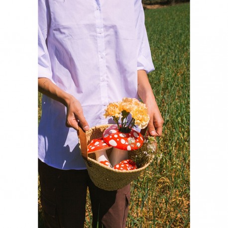 Ваза для цветов amanita, 15 см