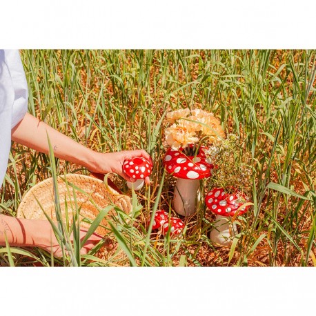 Ваза для цветов amanita, 15 см