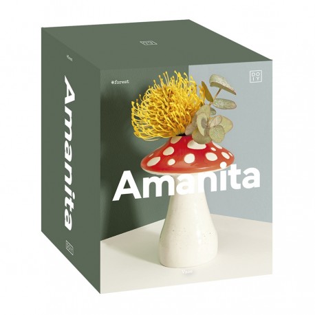 Ваза для цветов amanita, 15 см